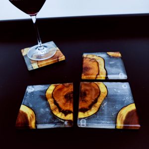 Clear-coaster-set